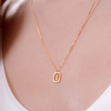 “Z” Mini Letter Necklace