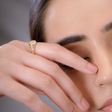 Dune Oval Signet Ring