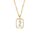 “Z” Mini Letter Necklace