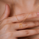 “C” Mini Letter Necklace