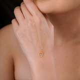 “D” Mini Letter Necklace