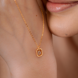 “D” Mini Letter Necklace