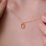 “L” Mini Letter Necklace
