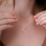 “O” Mini Letter Necklace