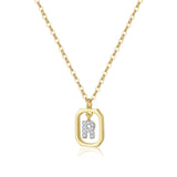 “R” Mini Letter Necklace