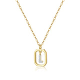 “L” Mini Letter Necklace