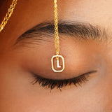 “L” Mini Letter Necklace